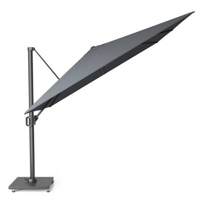 Zweefparasol Challenger T1 3x3 meter Antraciet zonwering - Platinum