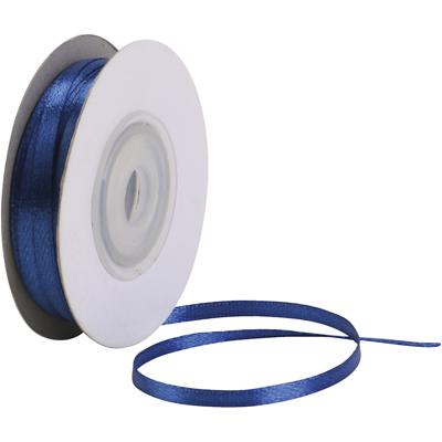 Creativ Company Satijnlint, b: 3 mm, koningsblauw, 30 m/ 1 rol