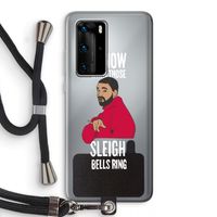 Sleigh Bells Ring: Huawei P40 Pro Transparant Hoesje met koord
