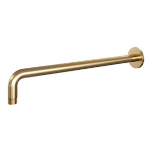 Brauer Gold Edition Wandarm - gebogen - 40cm - PVD - geborsteld goud 5-GG-5504