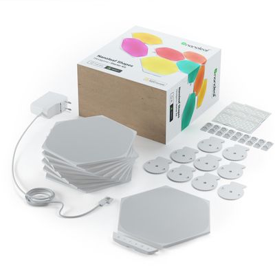 Shapes Hexagons Starter Kit - 9-pack Ledverlichting