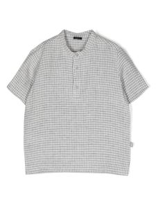 Il Gufo chemise imprimée à manches courtes - Gris