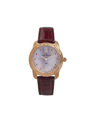 Dolce & Gabbana montre DG7 Gattopardo 40 mm - Tons neutres