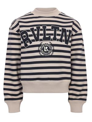 LOOXS 10sixteen winter sweater meisjes - blauw - gestreept
