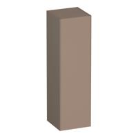 Brauer Inspire - Hoge Kast - 120 cm - 1 Deur - Greeploos - Linksdraaiend - Mat Mokka