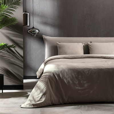 Dekbedovertrek Katoen Flanel - Uni - Lits-Jumeaux (240x220 Cm) - Taupe Katoen Flanel - Effen - Fresh And Co - Dekbed-Discounter.nl Dekbedovertrek Katoen Flanel - Uni - Lits-Jumeaux (240x220 Cm) - Taupe Katoen Flanel - Effen - Fresh And Co - Dekbed-Discounter.nl