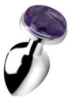 Gemstones Amethyst Gem Large Anal Plug