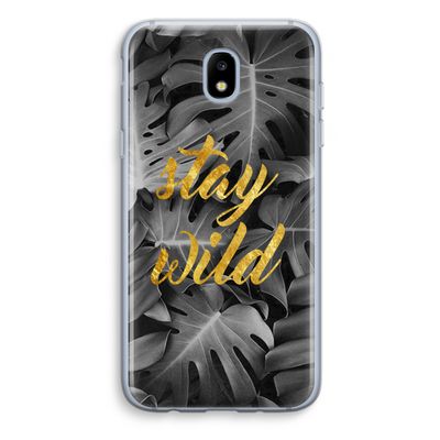 Stay wild: Samsung Galaxy J5 (2017) Transparant Hoesje