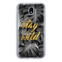 Stay wild: Samsung Galaxy J5 (2017) Transparant Hoesje