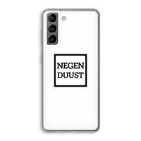 Negenduust vierkant: Samsung Galaxy S21 Transparant Hoesje Negenduust vierkant: Samsung Galaxy S21 Transparant Hoesje