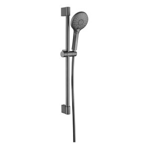 Sanisupply glijstang set 68 cm rond geborsteld gun metal