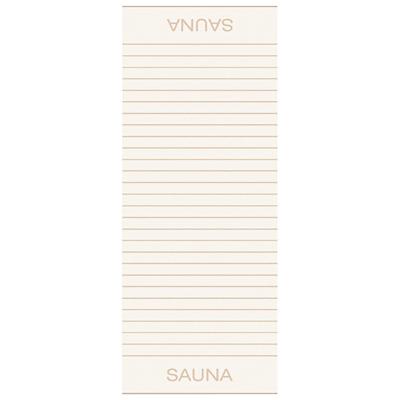 Cawö Cawo Balance Sauna Saunalaken 80x200 natur
