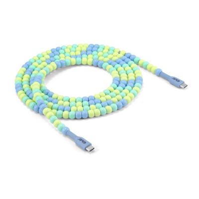 club3D CAC-3011 USB-C Adapter [1x USB-C stekker - 1x USB-C stekker] Blauw 2 m