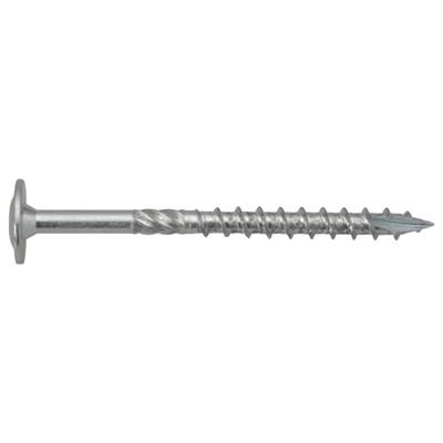 SWG 19910608019 Houtbouwschroeven 6 mm 80 mm Interne vertanding Staal Verzinkt 100 stuk(s)