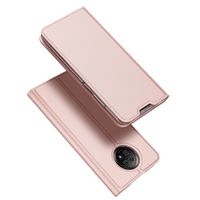Dux Ducis - Pro Serie Slim wallet hoes - Xiaomi Redmi Note 9 - Roze goud