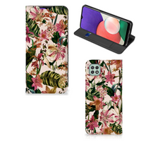 Samsung Galaxy A22 5G Smart Cover Flowers