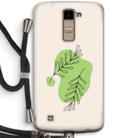 Beleaf in you: LG K10 (2016) Transparant Hoesje met koord