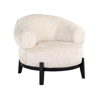 Richmond Fauteuil 'Montana' Chenille, kleur Wit