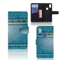 Xiaomi Mi Mix 2s | Wallet Case | met Pasjes | Jeans