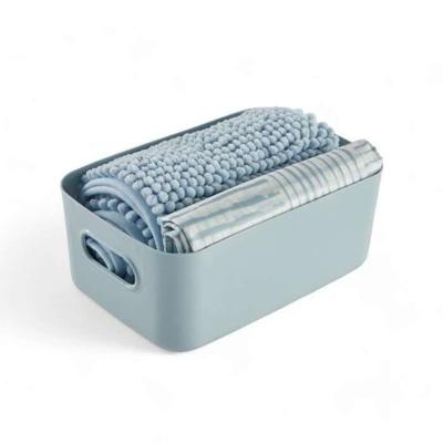 Doucheset - VANDAAG - UTILITY - Mand, mat, gordijn - Blauw