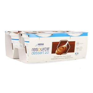 Resource Dessert 2.0 Chocolade 4x125g