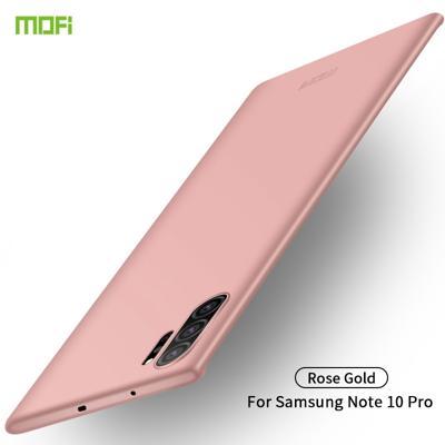 MOFI Frosted PC ultradun hard case voor Galaxy Note10 Pro (Rose goud)