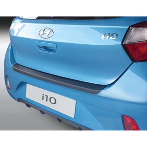 Bumper beschermer passend voor Hyundai i10 2020- Zwart GRRBP142