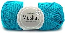 Drops Muskat Uni Colour 32 Turquoise