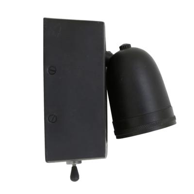 Muurlamp Otis Antiek Zwart