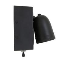 Muurlamp Otis Antiek Zwart Muurlamp Otis Antiek Zwart
