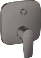 Hansgrohe Talis E ééngreeps badmengkraan afbouwdeel, Brushed Black Chrome Hansgrohe Talis E ééngreeps badmengkraan afbouwdeel, Brushed Black Chrome