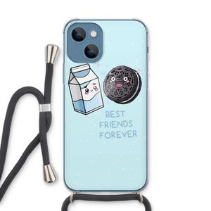 Best Friend Forever: iPhone 13 Transparant Hoesje met koord