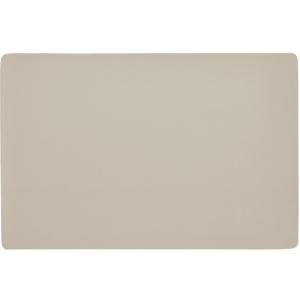 Placemats lederlook - creme - 45 x 30 cm - kunstleer - onderlegger