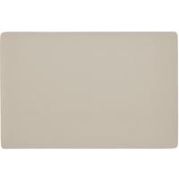 Placemats lederlook - creme - 45 x 30 cm - kunstleer - onderlegger