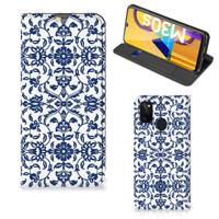 Samsung Galaxy M30s | M21 Smart Cover Flower Blue