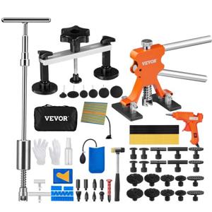 VEVOR 69-delige Bridge Dent Puller Slide Hammer Dent Repair Kit Bevat 20 Pull Tabs & 6 x Bridge Pull Tabs Dent Removal Tool Uitdeuken Auto Wasmachine Etc.