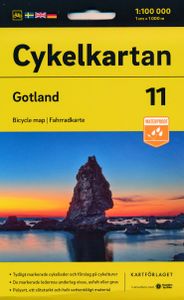 Fietskaart 11 Cykelkartan Gotland | Norstedts