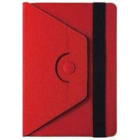 GreenGo Orbi Universele Tablet Roterende Hoes 8-10 - Rood - thumbnail