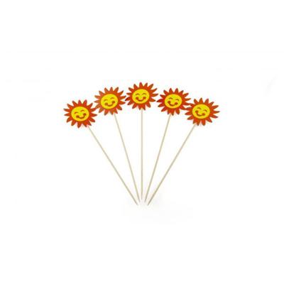 Zon op prikker 190mm 100 stuks