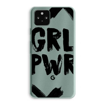 Girl Power #2: Google Pixel 5a 5G Transparant Hoesje