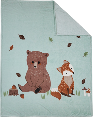 LIVARNO Plaid 130 x 160 cm (Blauw)