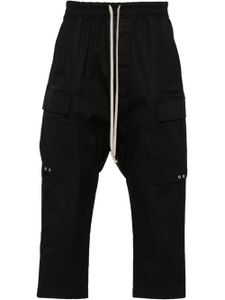 Rick Owens pantalon sarouel à coupe courte - Noir