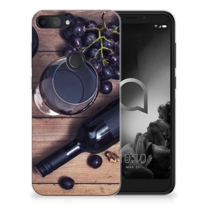 Alcatel 1S (2019) | Siliconen Case | Wijn