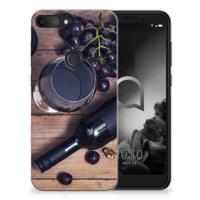 Alcatel 1S (2019) | Siliconen Case | Wijn