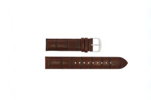 Timex horlogeband P2N942 Leder Bruin 20mm + bruin stiksel