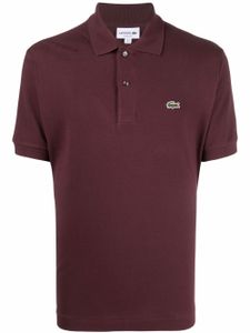 Lacoste polo à patch logo - Rouge