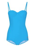 Dolce & Gabbana maillot de bain à logo - Bleu - thumbnail