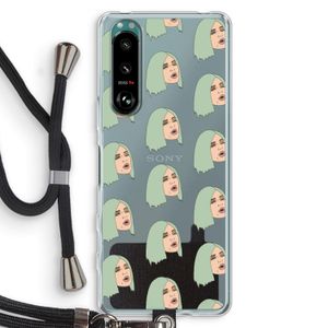 King Kylie: Sony Xperia 5 III Transparant Hoesje met koord