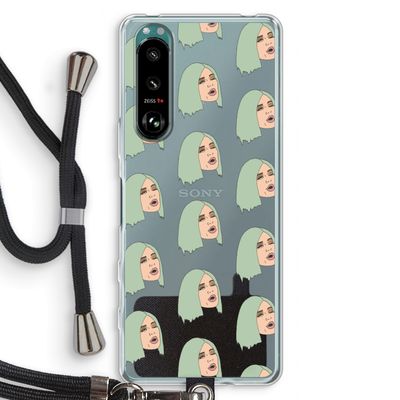 King Kylie: Sony Xperia 5 III Transparant Hoesje met koord