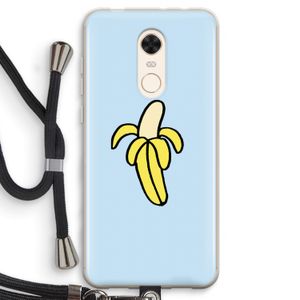 Banana: Xiaomi Redmi 5 Transparant Hoesje met koord